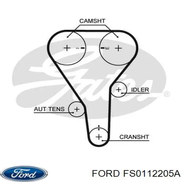 Купить FS0112205A Ford Ремень газораспределительного механизма