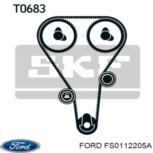Ремень ГРМ FS0112205A Ford