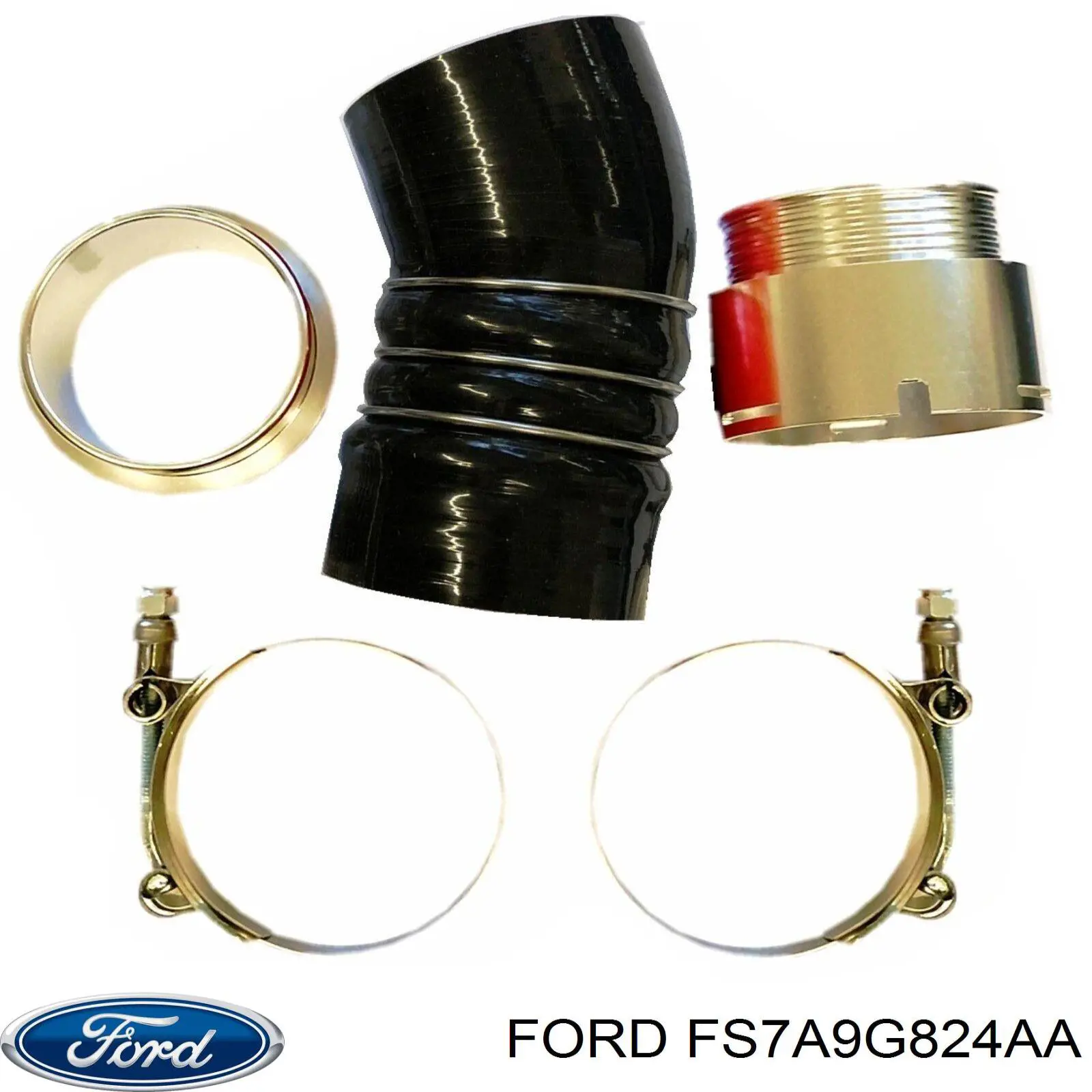 FS7A9G824AA Ford Датчик давления выхлопных газов