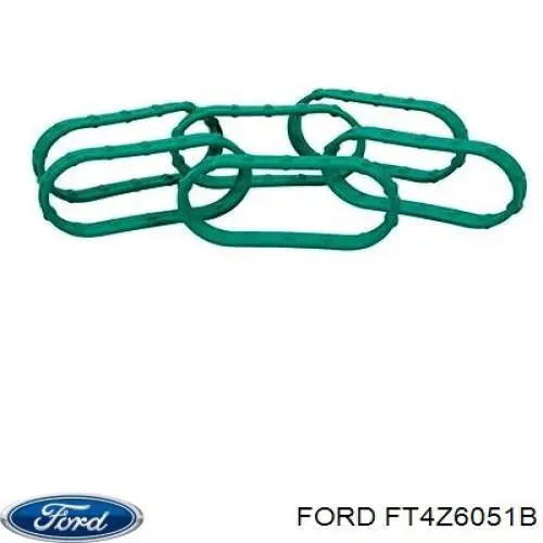 Прокладка головки блока цилиндров (ГБЦ), левая Ford FT4Z6051B цена, от 60.78 USD