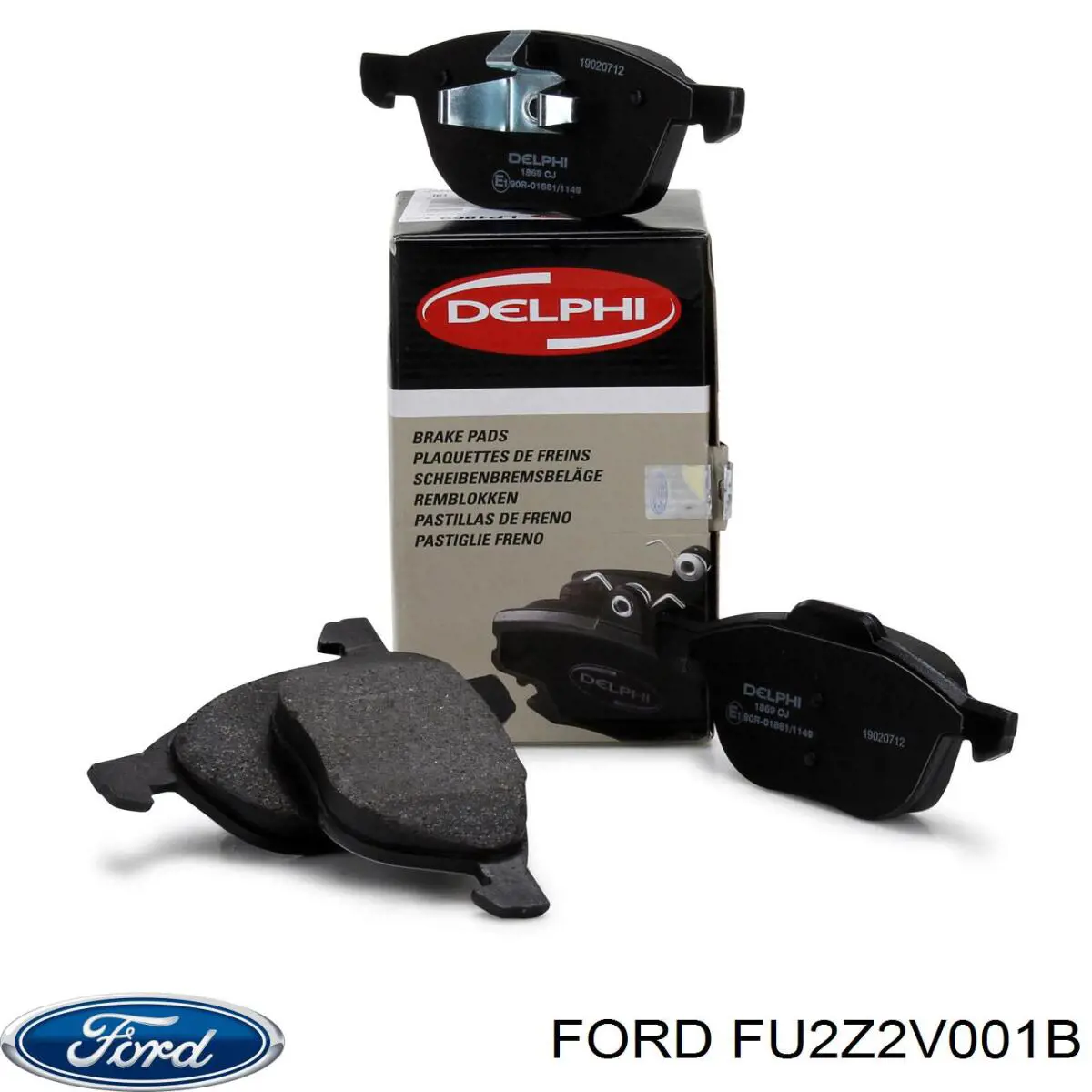Колодки Ford FU2Z2V001B цена, от 78.55 USD