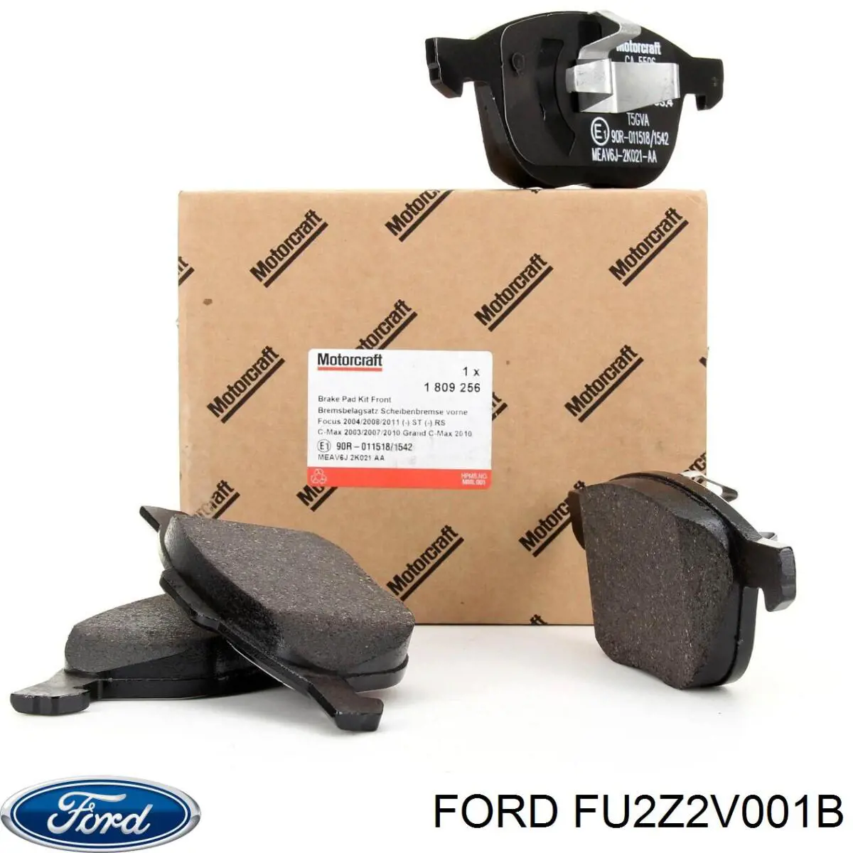 Купить G2MZ2V001AV Ford Колодки тормозные