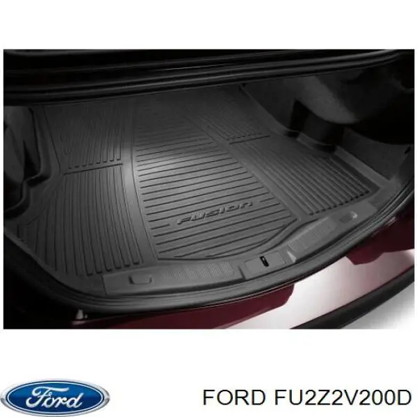 FU2Z2V200D Ford sapatas do freio traseiras de disco