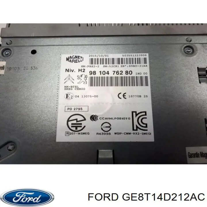  GE8T14D212AC Ford