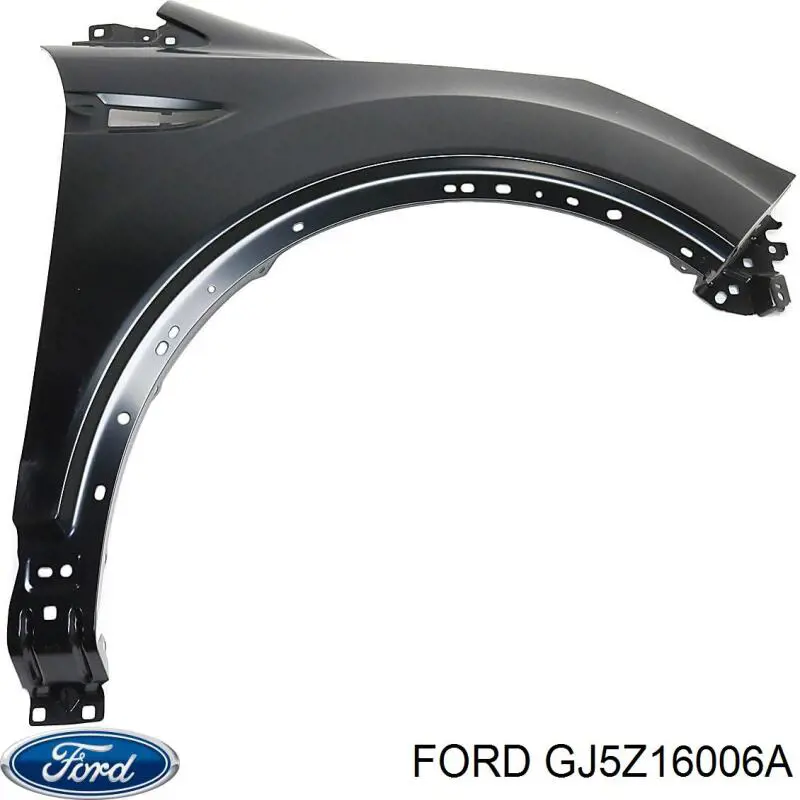 GJ5Z16006A Ford крыло переднее левое