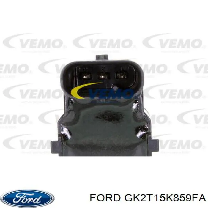 Датчик сигнализации парковки (парктроник) передний боковой Ford 6G9215K859EB цена, от 11.88 USD