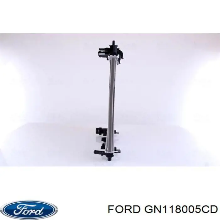 Радиатор охлаждения двигателя Ford GN118005CD цена, от 102.93 USD