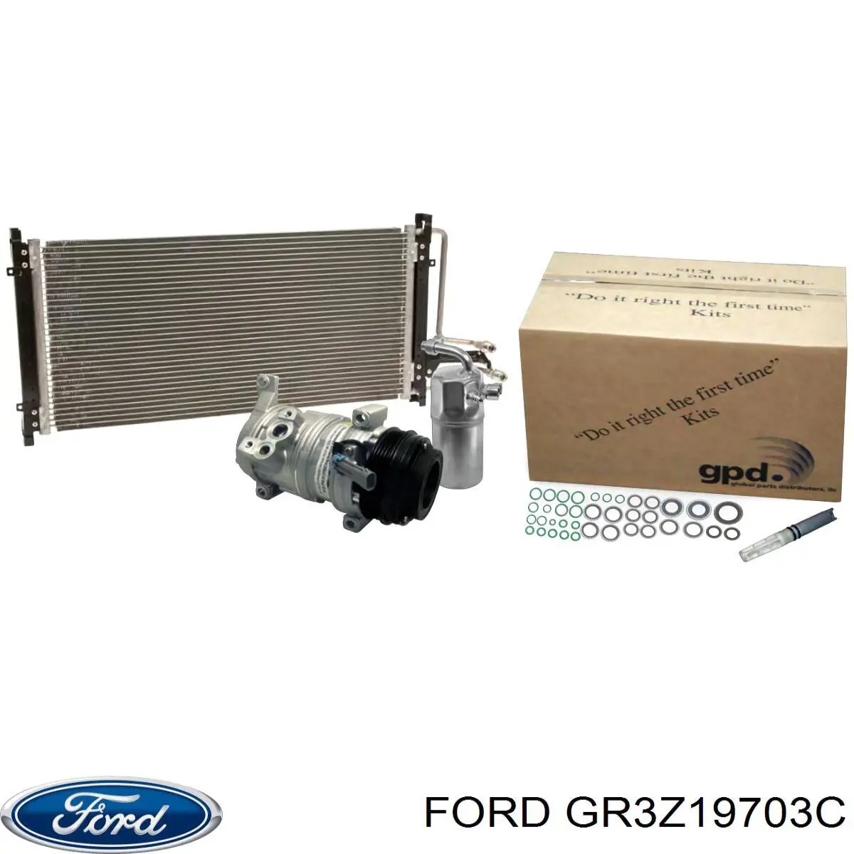 Компрессор системы кондиционирования Ford YCC553 цена, от 281.96 USD