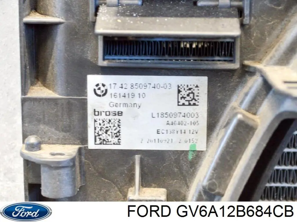  GV6A12B684CB Ford