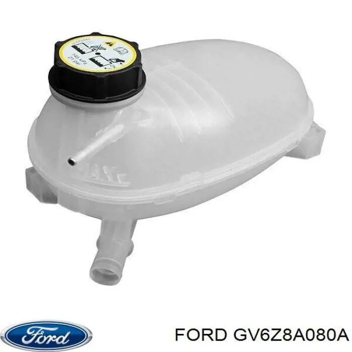 GV6Z8A080A Ford tanque de expansão do sistema de esfriamento