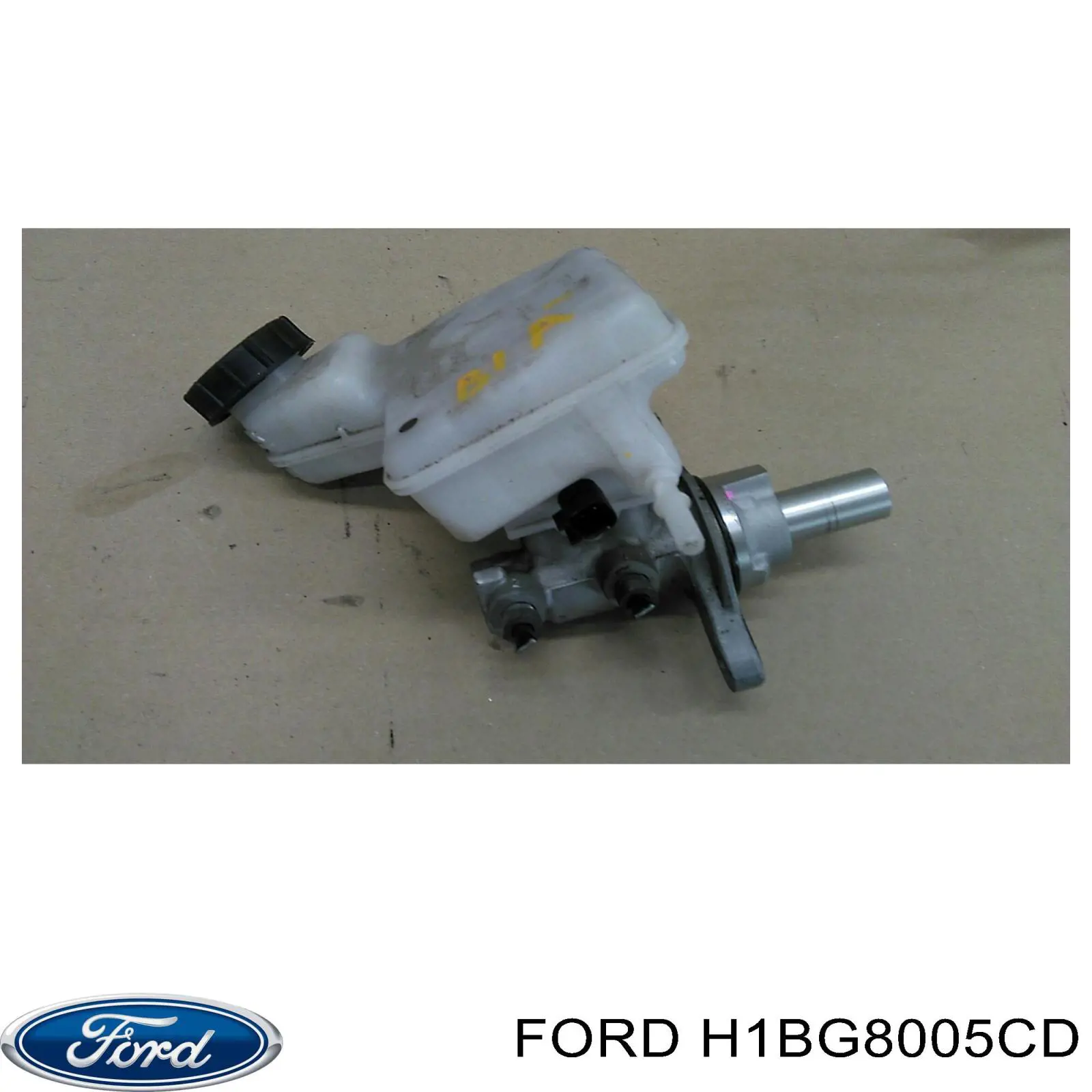 Радиатор H1BG8005CD Ford