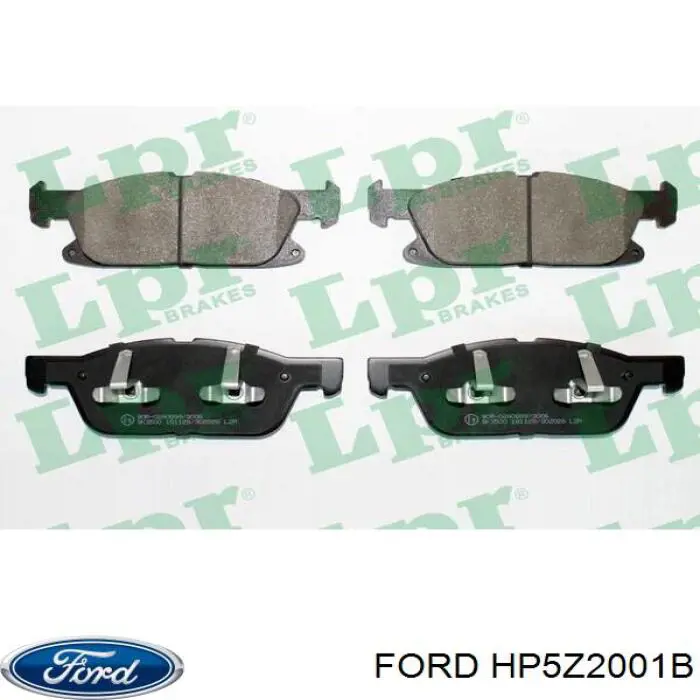 Колодки Ford HP5Z2001B цена, от 66.72 USD