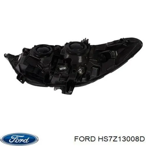 Фара правая HS7Z13008D Ford