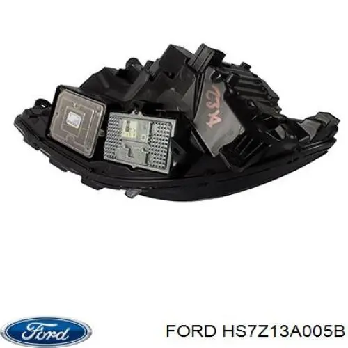 Купить HS7Z13A005B Ford Кронштейн (адаптер) крепления фары передней левой