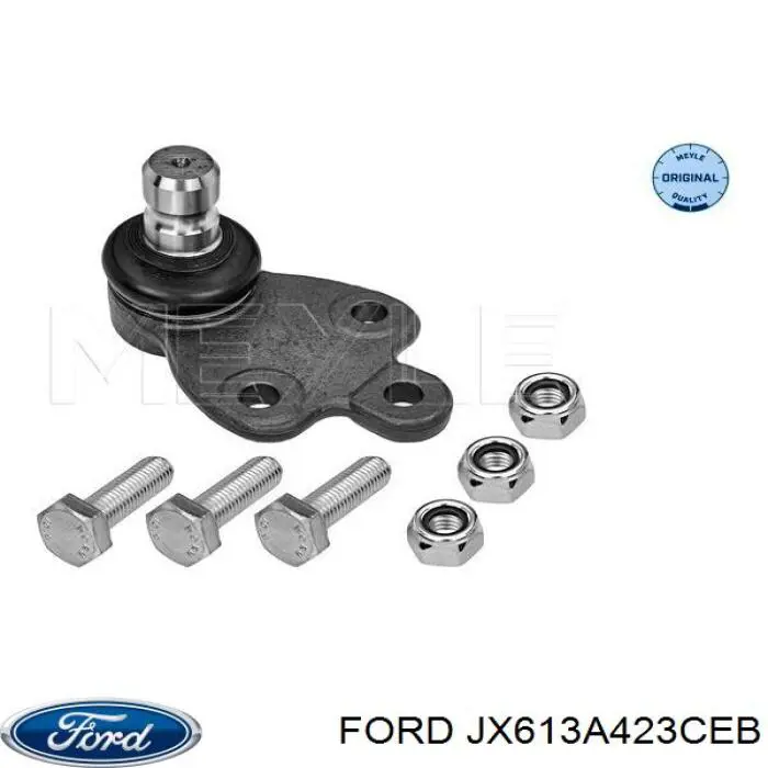 JX613A423CEB Ford braço oscilante inferior direito de suspensão dianteira