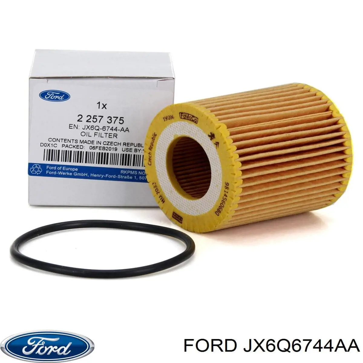 Filtro de aceite JX6Q6744AA Ford