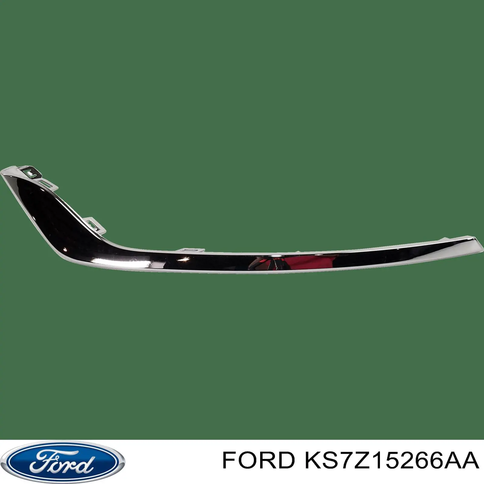 PFD99004MAR Signeda Молдинг бампера переднего правый