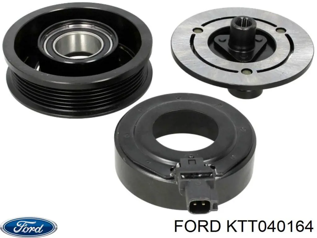 Шкив компрессора кондиционера FORD KTT040164