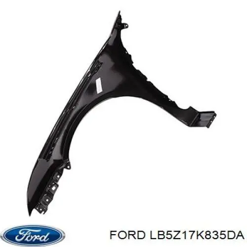 Купить LB5Z17K835DA Ford Нижняя часть заднего бампера