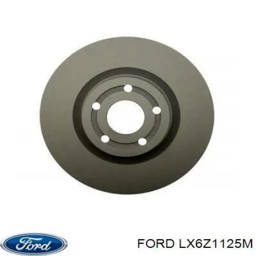 LX6Z1125M Ford Диск тормозной передний