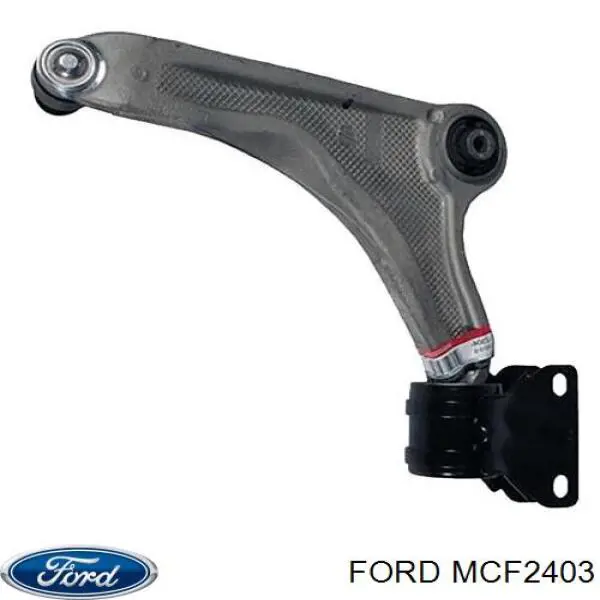 MCF2403 Ford braço oscilante inferior esquerdo de suspensão dianteira