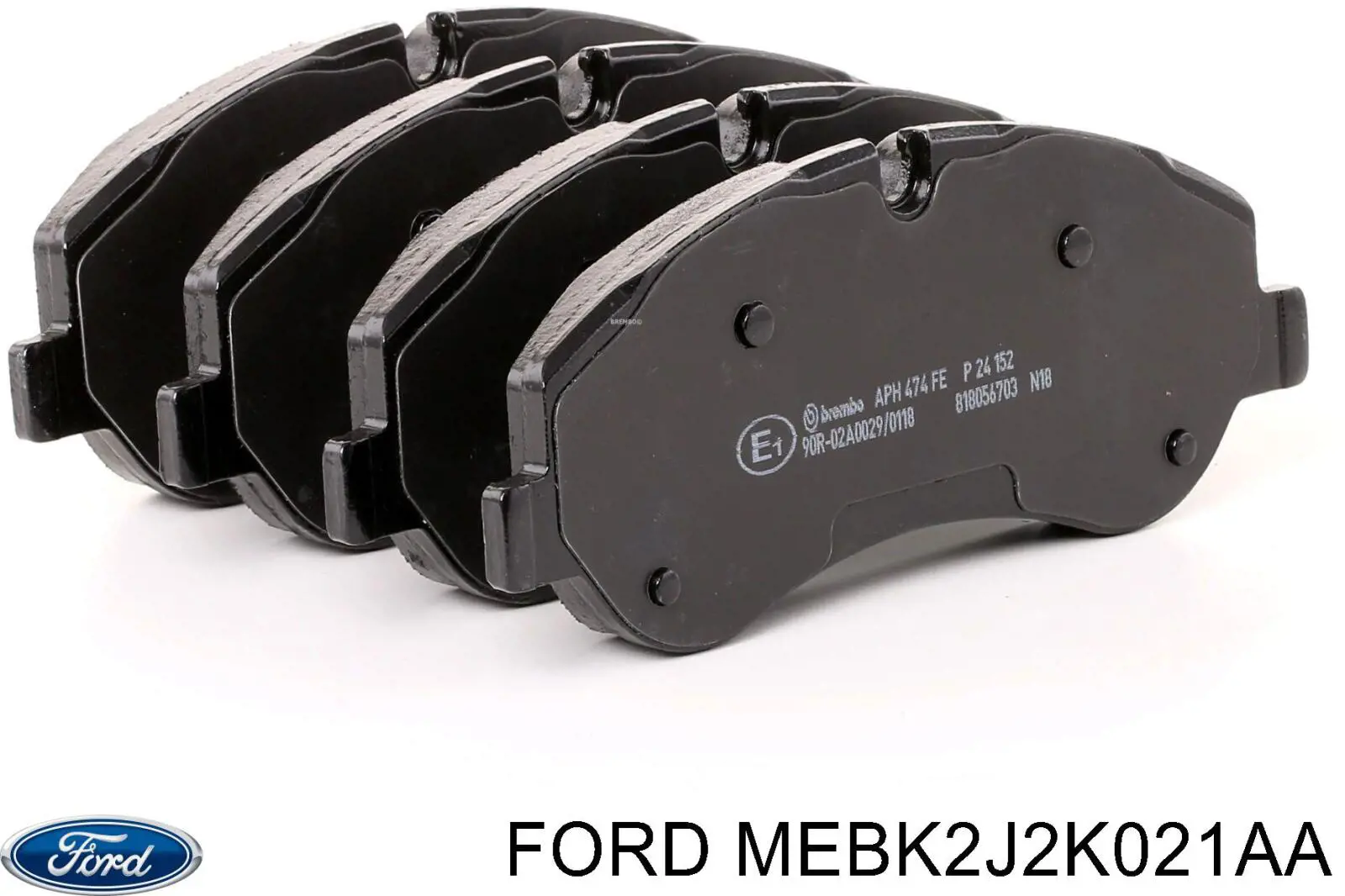 Колодки Ford MEBK2J2K021AA цена, от 31.12 USD