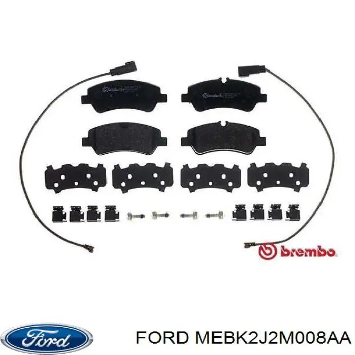 Колодки дисковые  Ford MEBK2J2M008AA цена, от 21.09 USD