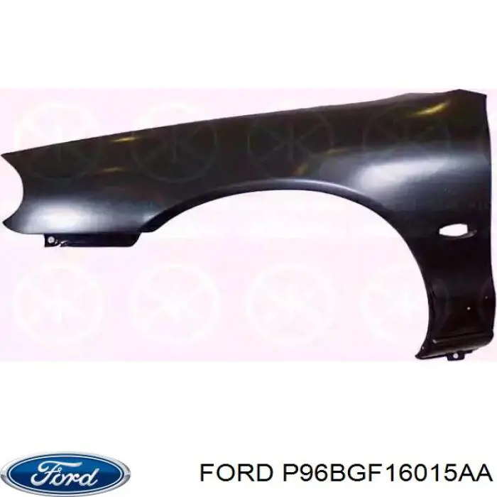 Крыло переднее правое P96BGF16015AA Ford