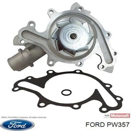 PW357 Ford Насос водяной