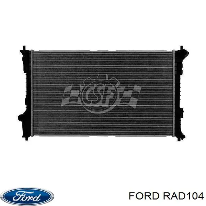 Купить RAD104 Ford Радиатор водяной
