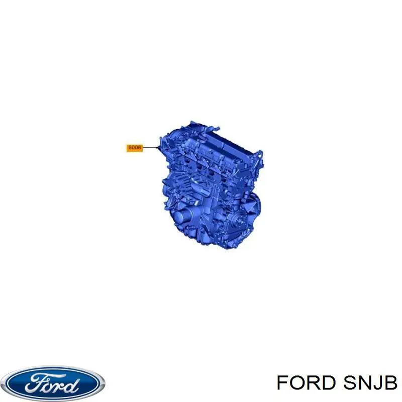Купить SNJB Ford Двигатель голый