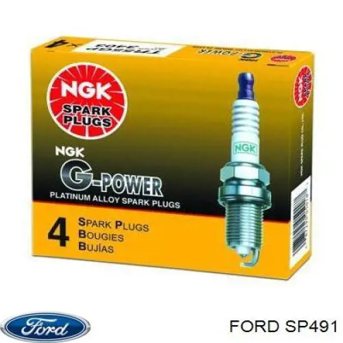 Свеча зажигания Ford SP491 цена, от 8.87 USD
