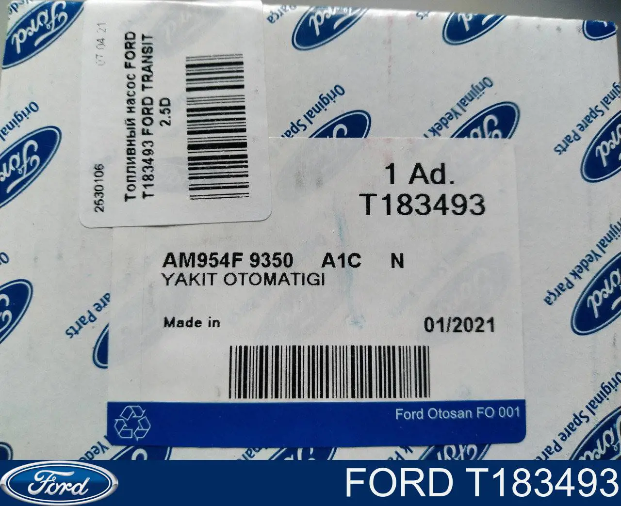 AM954F9350A1C Ford Топливный насос, механический