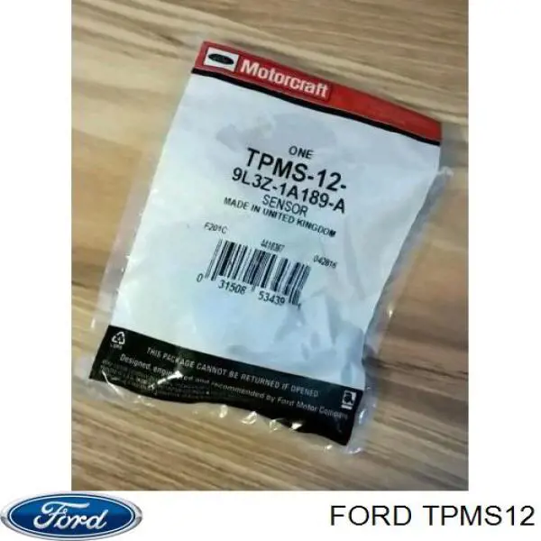 TPMS12 Ford sensor de pressão de ar nos pneus