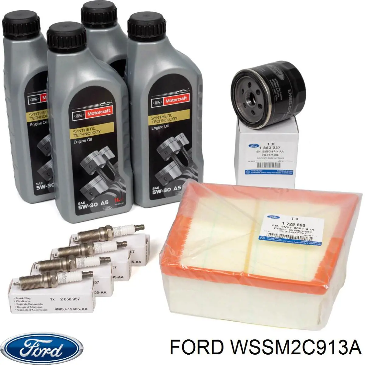 Купить WSSM2C913A Ford Моторное масло для дизеля