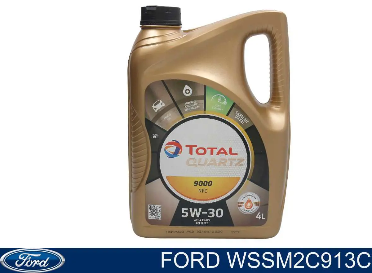 Моторное масло WSSM2C913C Ford