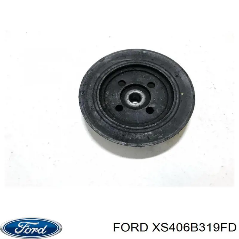 xs40-6b319-fd Ford шкив коленвала
