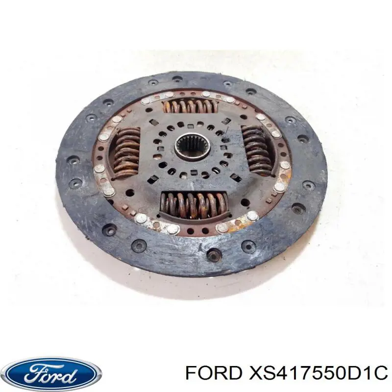 XS417550D1C Ford диск сцепления