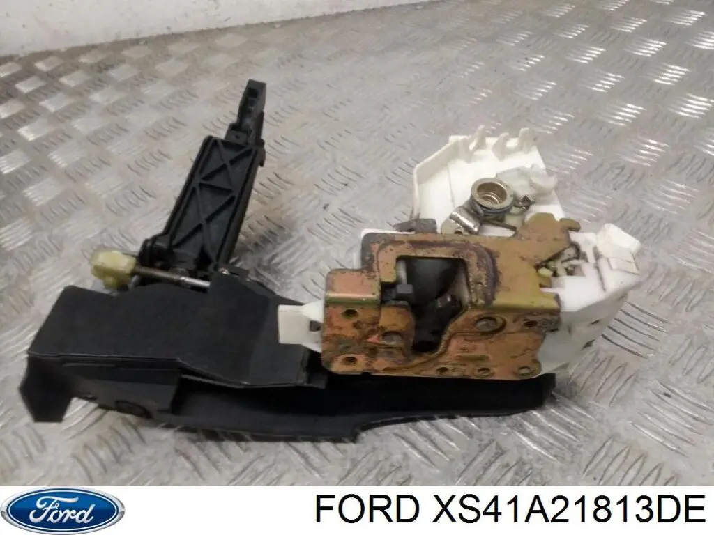 XS41A21813DE Ford fecho da porta dianteira esquerda