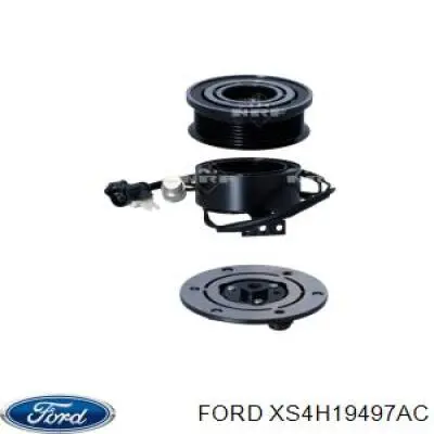 Купить XS4H19497AC Ford Компрессор климатической установки