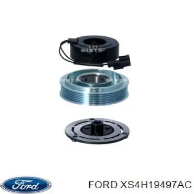 Компрессор кондиционера XS4H19497AC Ford