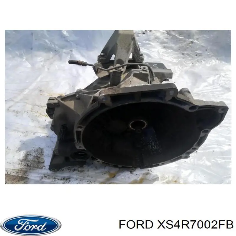 XS4R7002FB Ford кпп в сборе (механическая коробка передач)