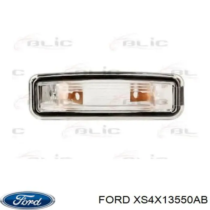 XS4X13550AB Ford фонарь подсветки заднего номерного знака