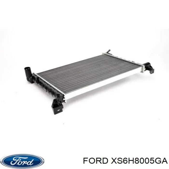 Радиатор XS6H8005GA Ford