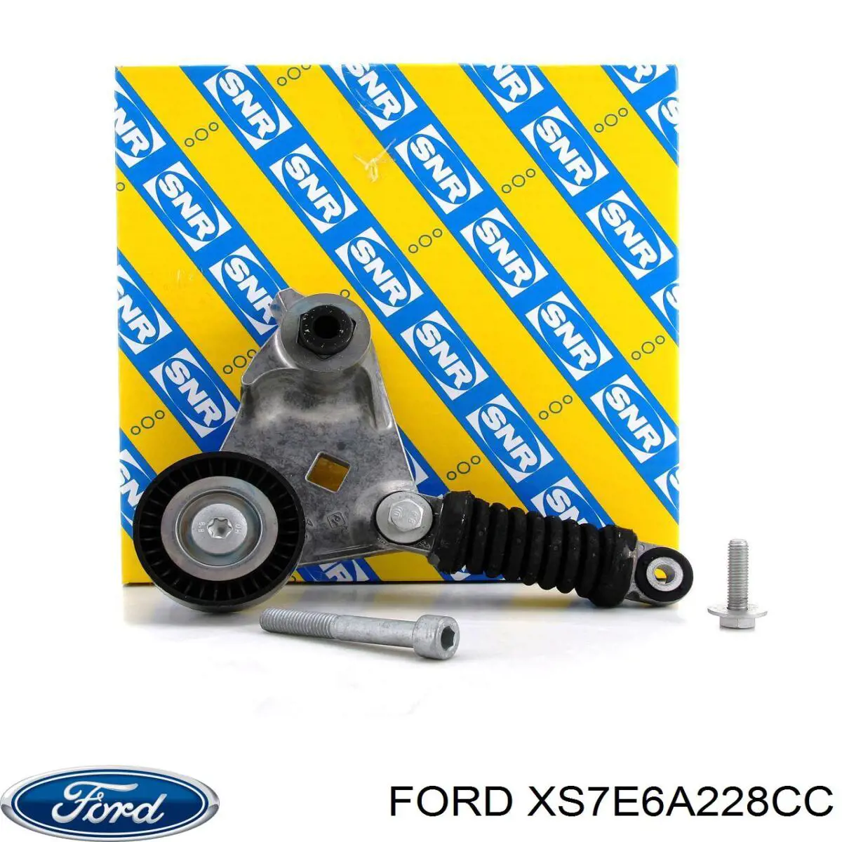 Роликовий модуль натяжителя ремня Ford XS7E6A228CC цена, от 61.32 USD