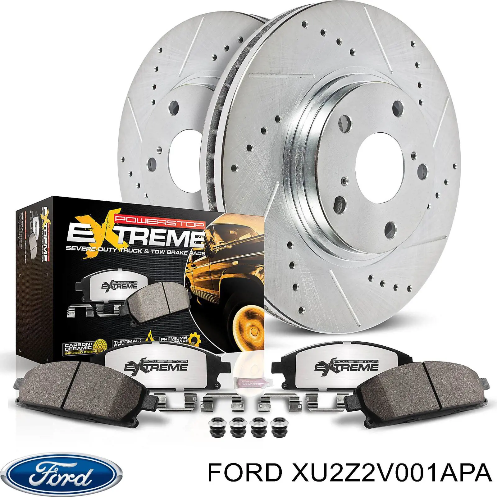 Передние тормозные колодки BR46 Ford