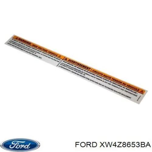 XW4Z8653BA Ford 