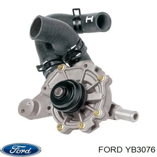 Вискомуфта вентилятора YB3076 Ford
