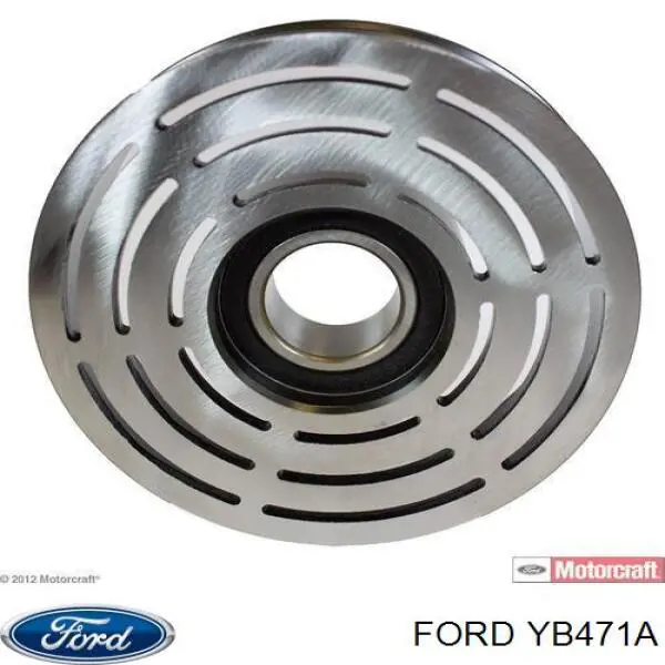 Купить F3DZ19D784C Ford Шкив компрессора кондиционера
