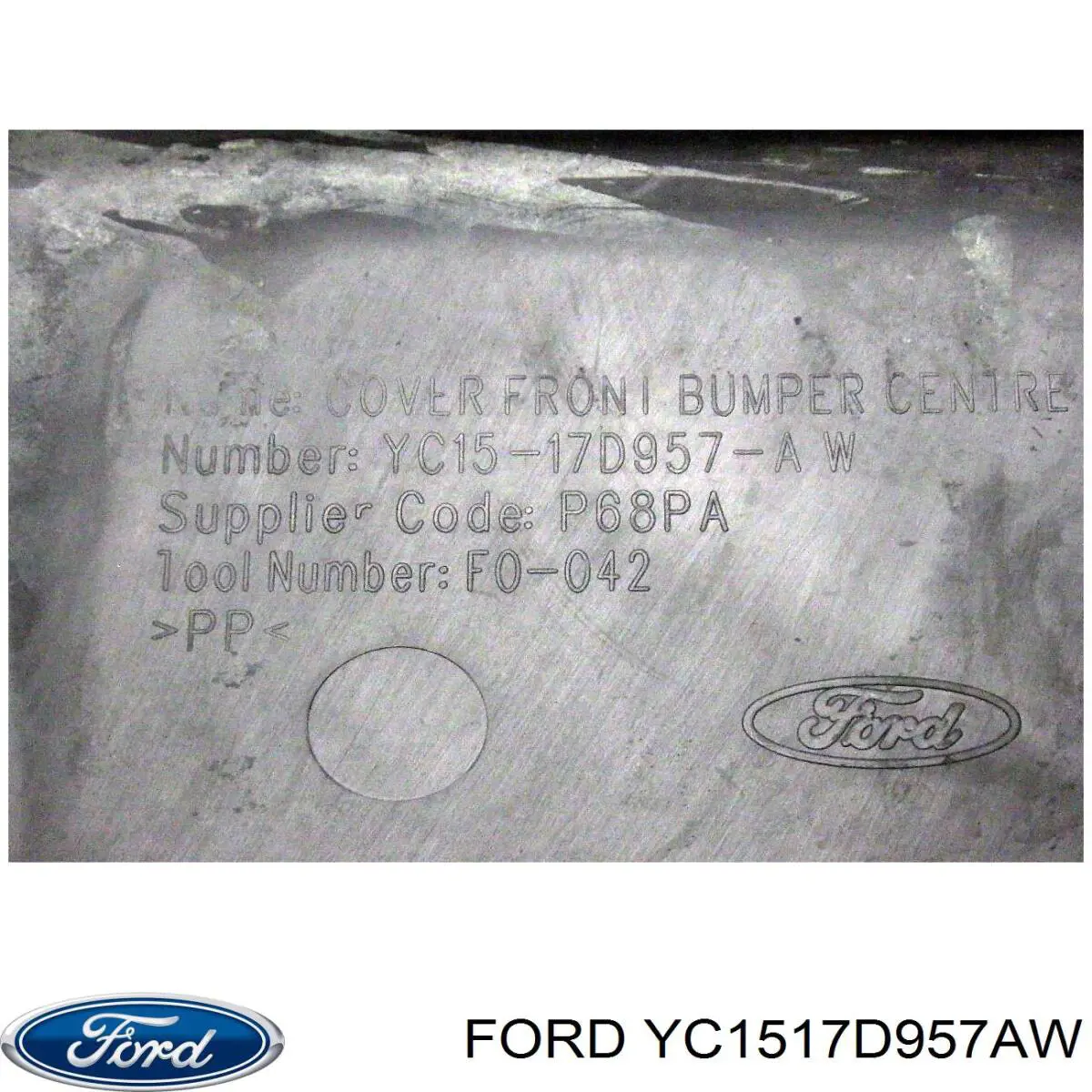 Бампер на авто Ford YC1517D957ABW цена, от 50.65 USD